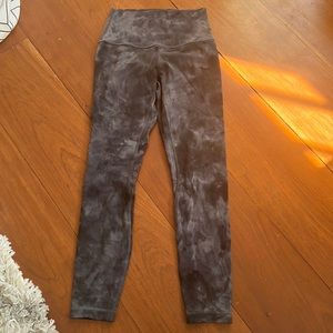 LULULEMON ALIGN LEGGINGS (diamond dye) - worn twice